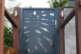 Aluminium Gates Custom Designed